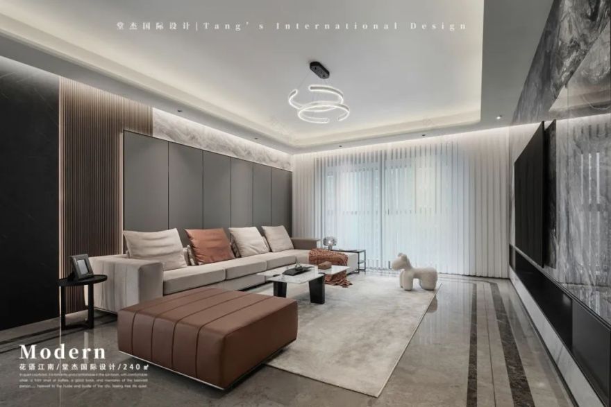 花语江南意式轻奢住宅设计丨中国南京丨堂杰国际设计-44