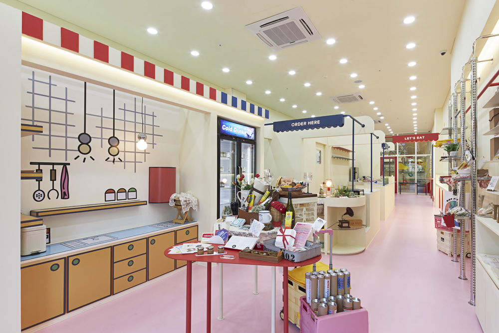 甜蜜四季 | 28 平糖果色甜品店设计-3