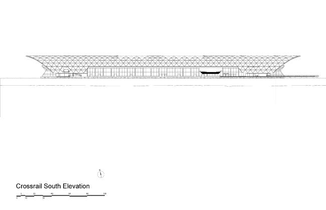 Crossrail「КэнериУорф」车站及屋顶商场与花园丨英国伦敦丨Foster+Partners,Gillespies,ARUP等-36