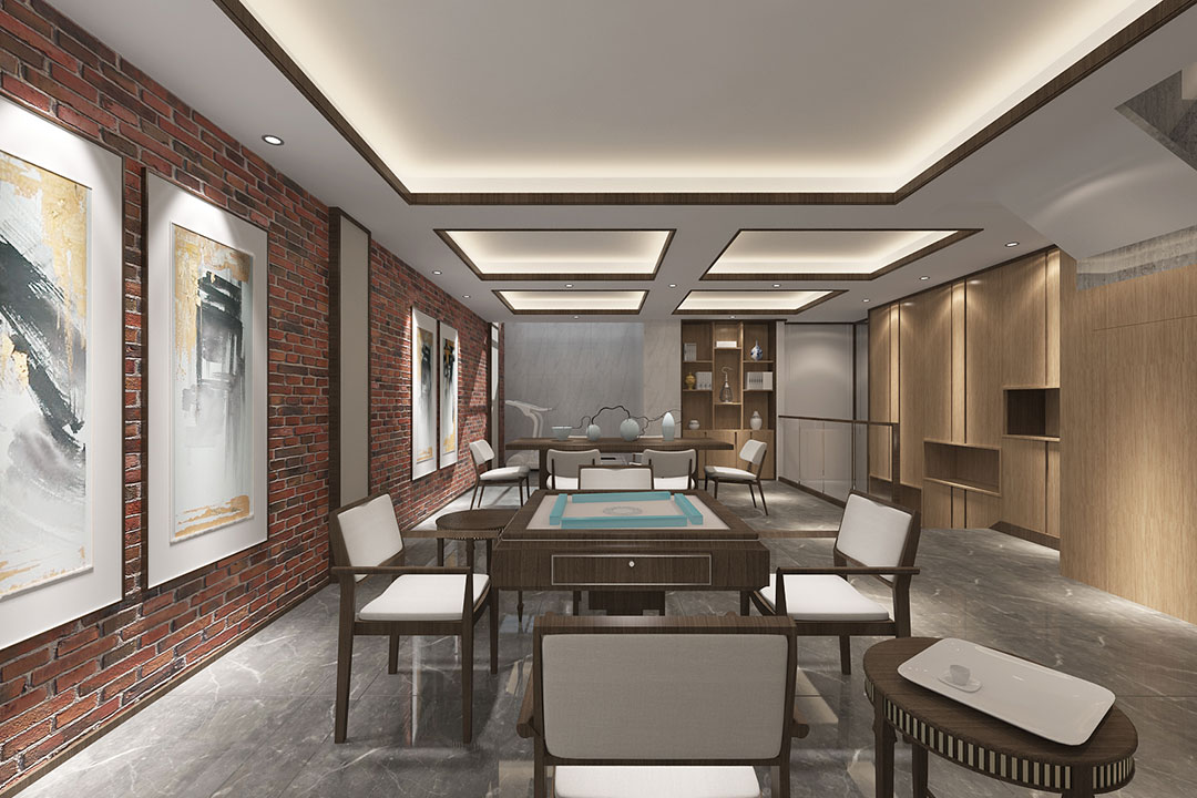 上海院子新中式别墅设计,传承中华文化底蕴-26