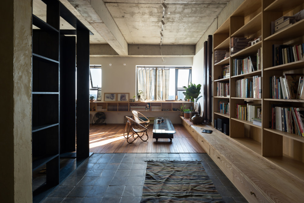 河内 62 平米公寓的开放式改造-14