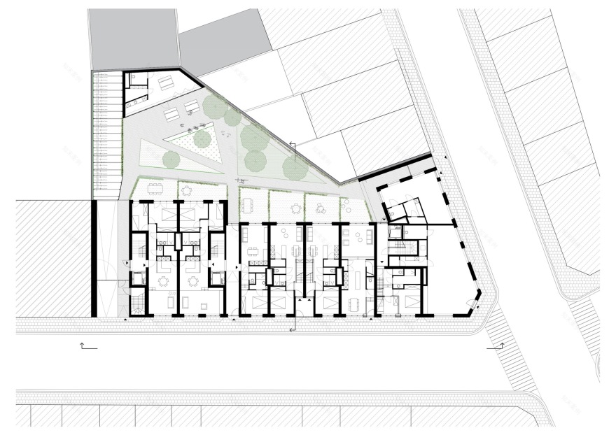 W·PLACE 公寓丨比利时安特卫普丨Barchitecten-15