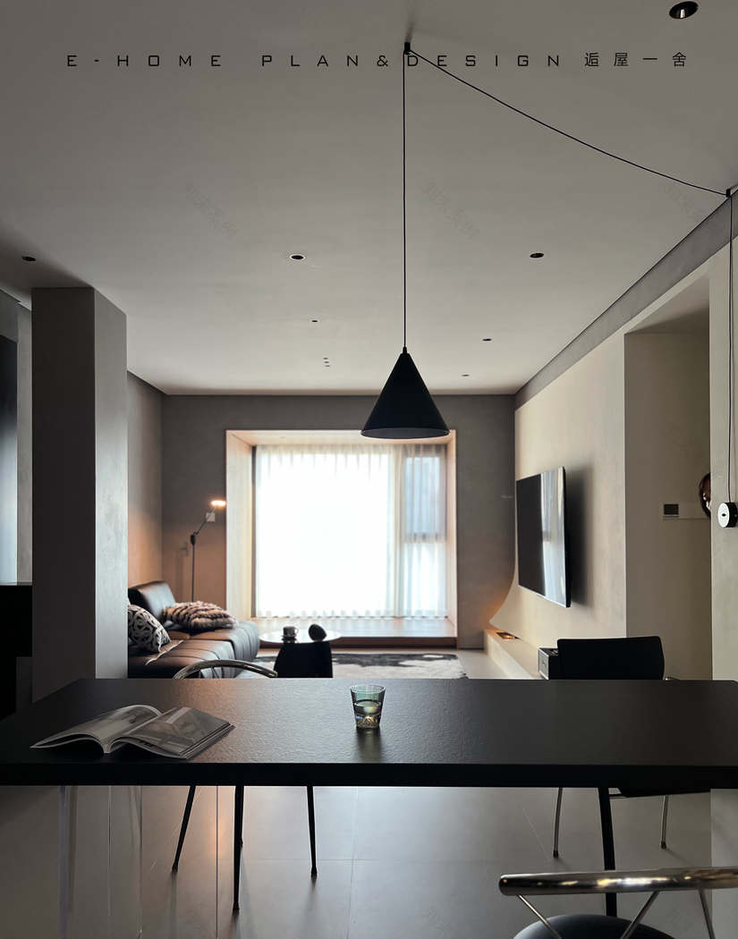 四口之家的现代风格装修-15