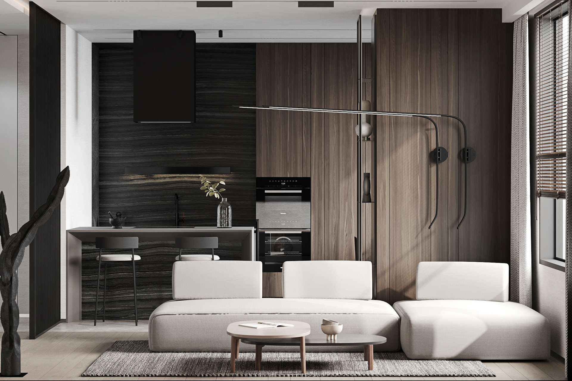 简约风小空间公寓设计  超舒适！-0