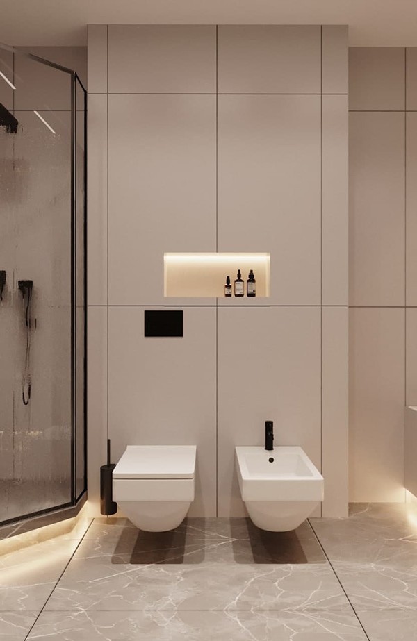 100㎡浅色系公寓 明亮舒适的现代感-28