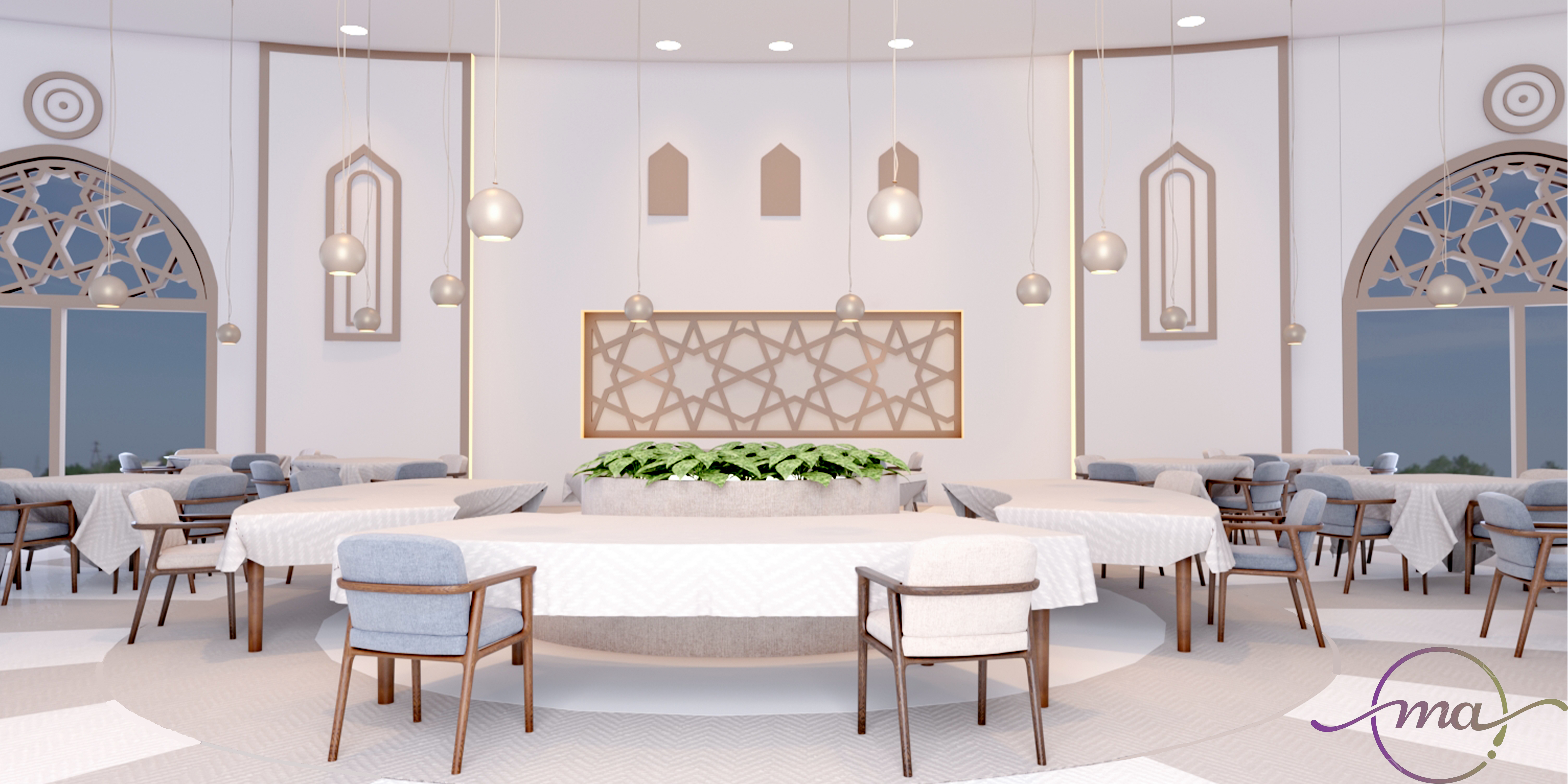 فندق اسلامى الاستلهام من حركه الطواف حول الكعبه-3