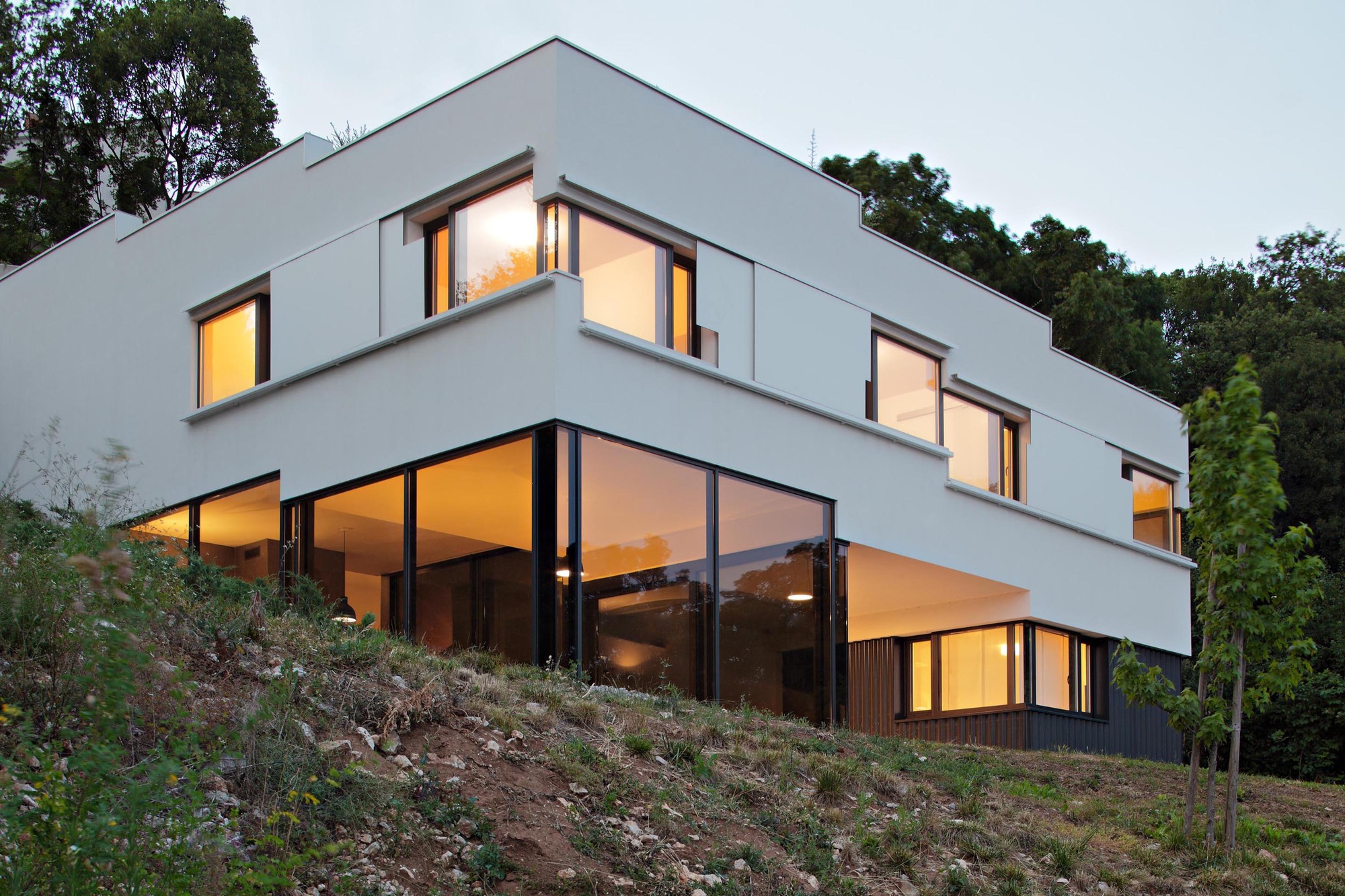 克罗地亚别墅 | 螺旋上升的家庭生活空间-14