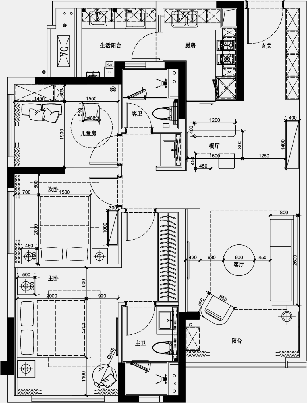 重庆印江州样板间丨中国重庆丨上海申城建筑设计有限公司-38