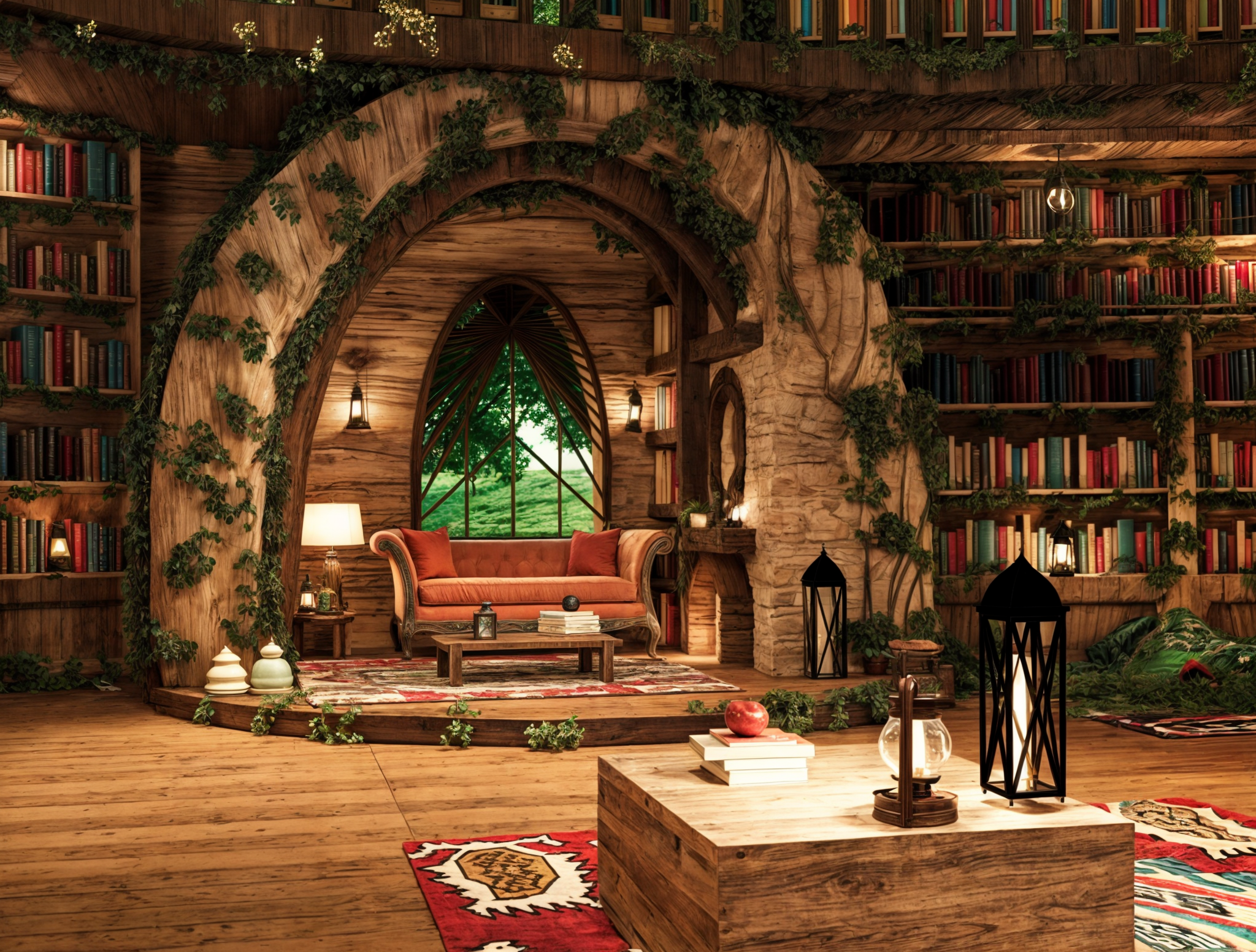 儿童展示舞台树屋丨Sarmad Studio-13