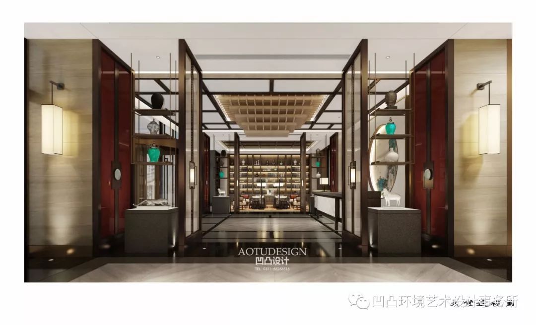 新中式商务酒店 | 古韵今风,华而不奢-20