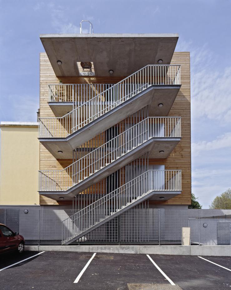 24套社会住房  骑士一区街区改造丨法国丨Philippe Challes建筑工作室-5