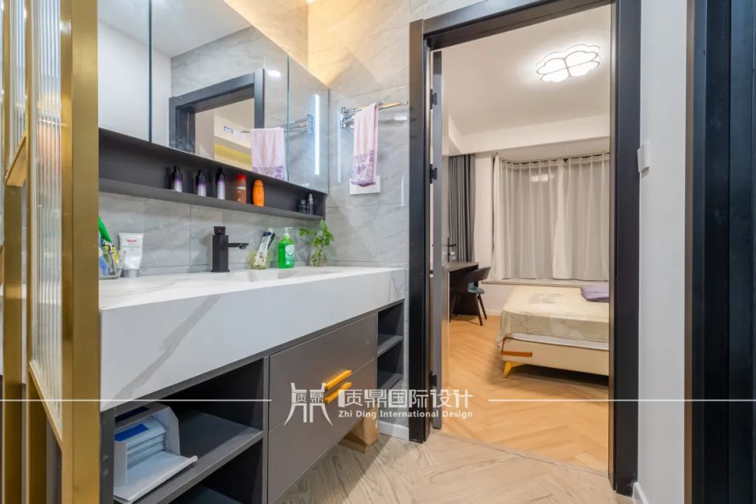 75㎡现代简约欧式风,幸福小镇明丰绿都的温馨之家丨中国上海丨韦军,汤陈成-46