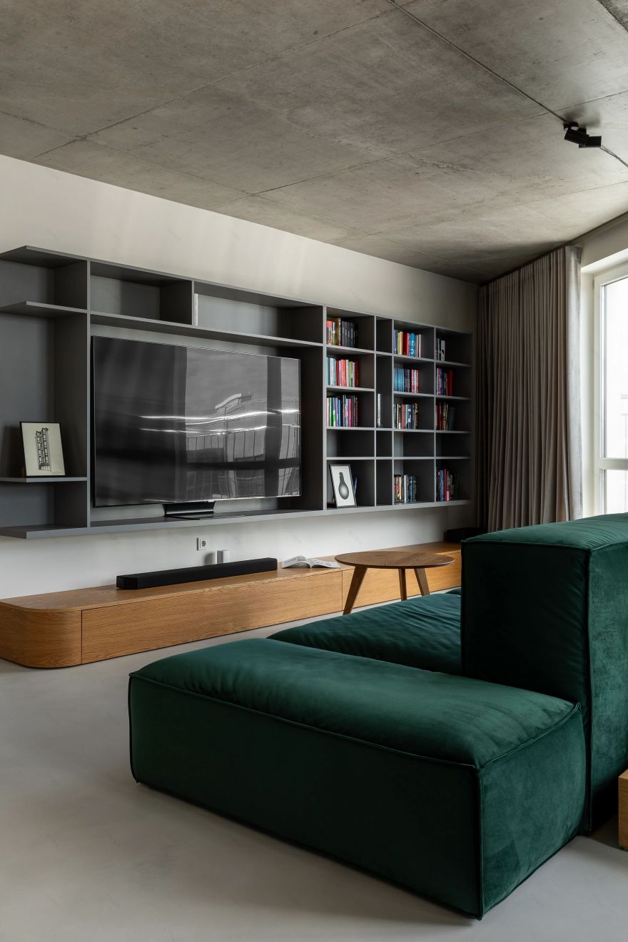 110㎡两居室带天台公寓设计丨Koba Buro-15