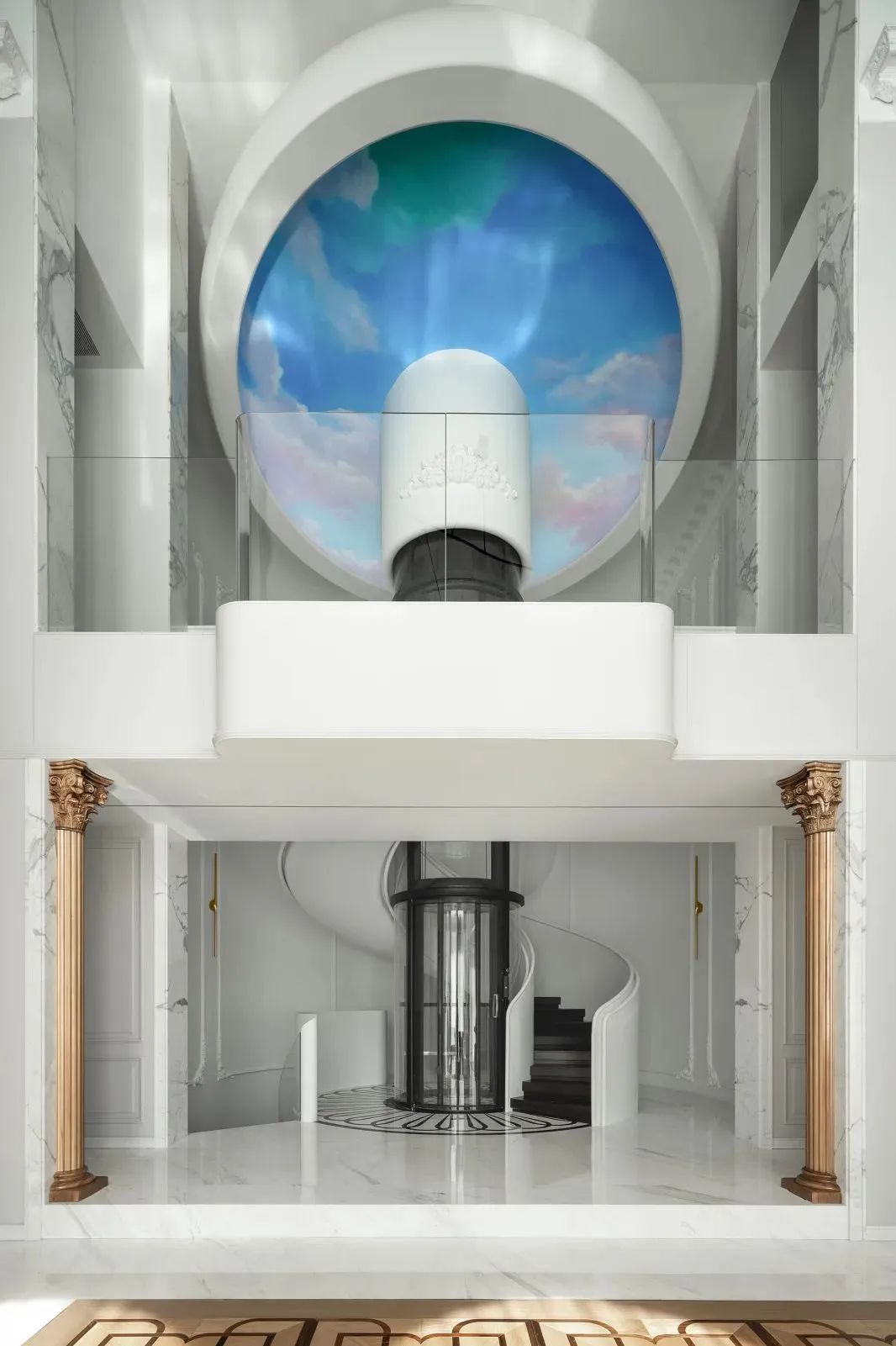 现代法式华居丨中国北京丨清美空间设计-23