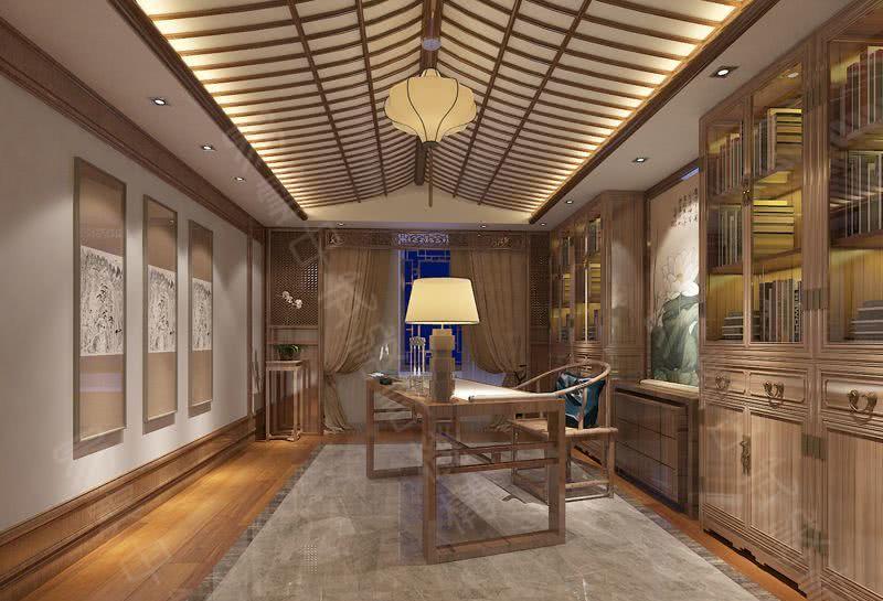 常州320㎡新中式品香会所 | 禅意与现代简约的融合-5