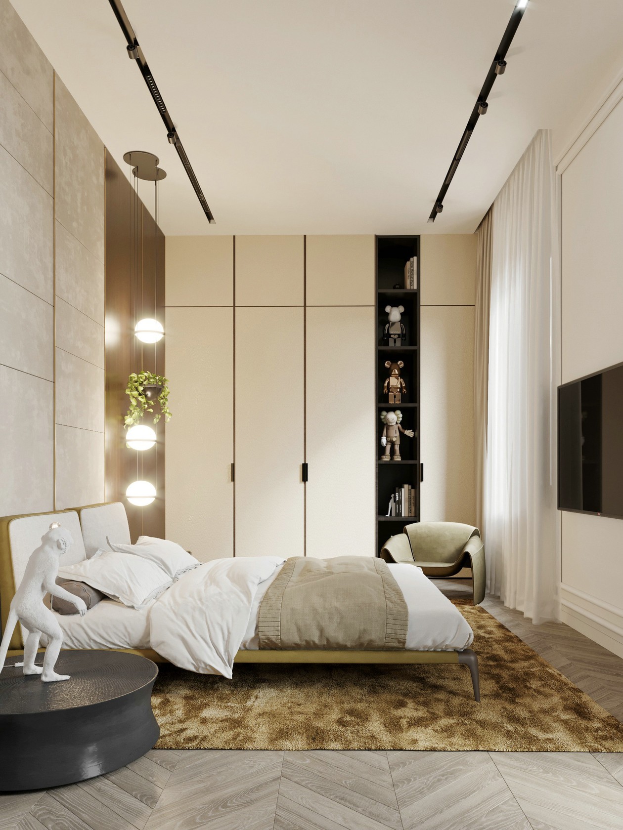 170㎡大平层住宅 别具一格的设计风味！-10