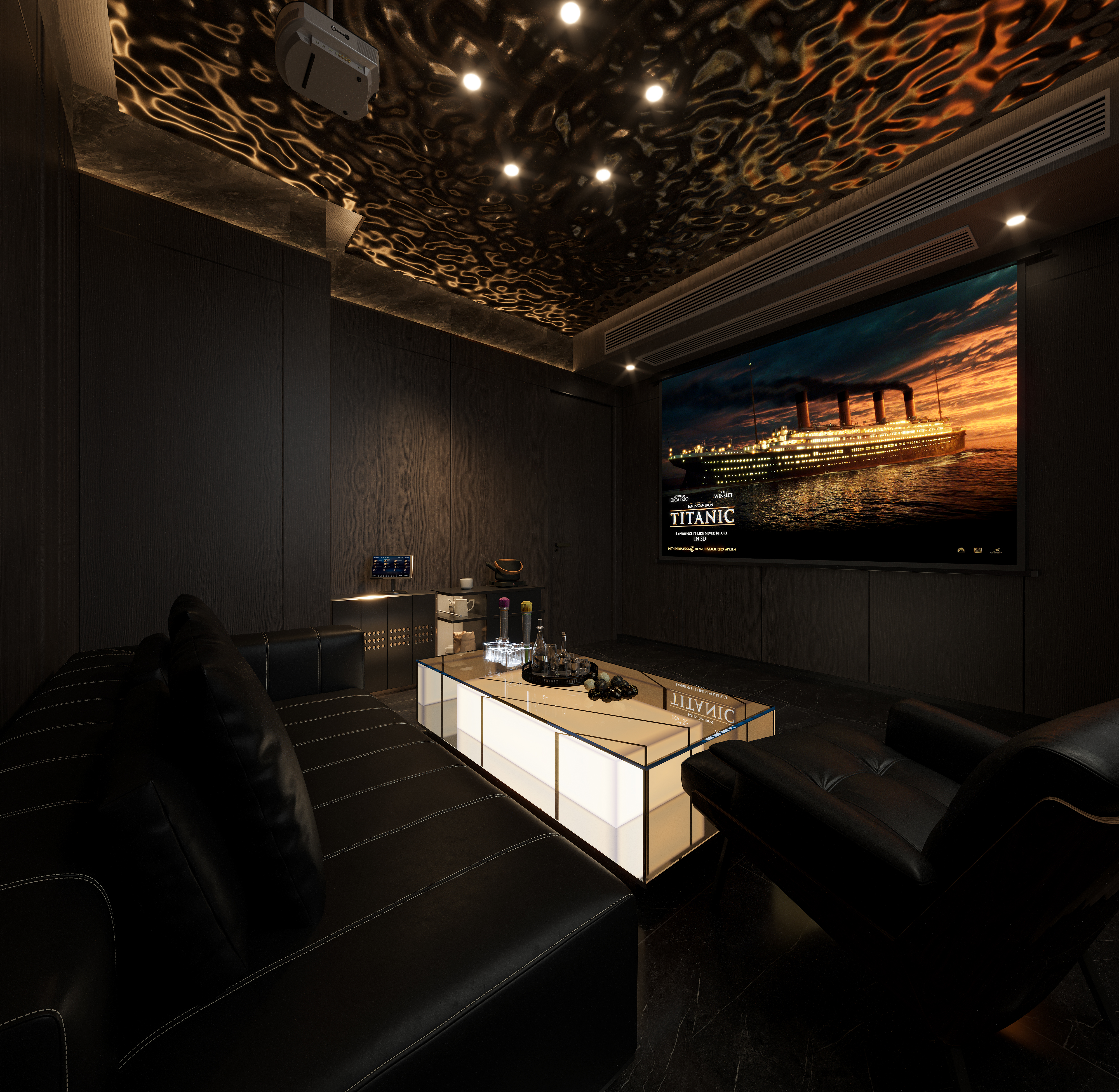 工装案例||餐厅包厢-0