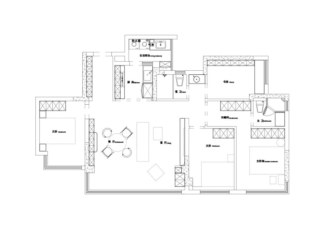保亿御景雅园丨硬装邓子设计,软装壹里舍外-80