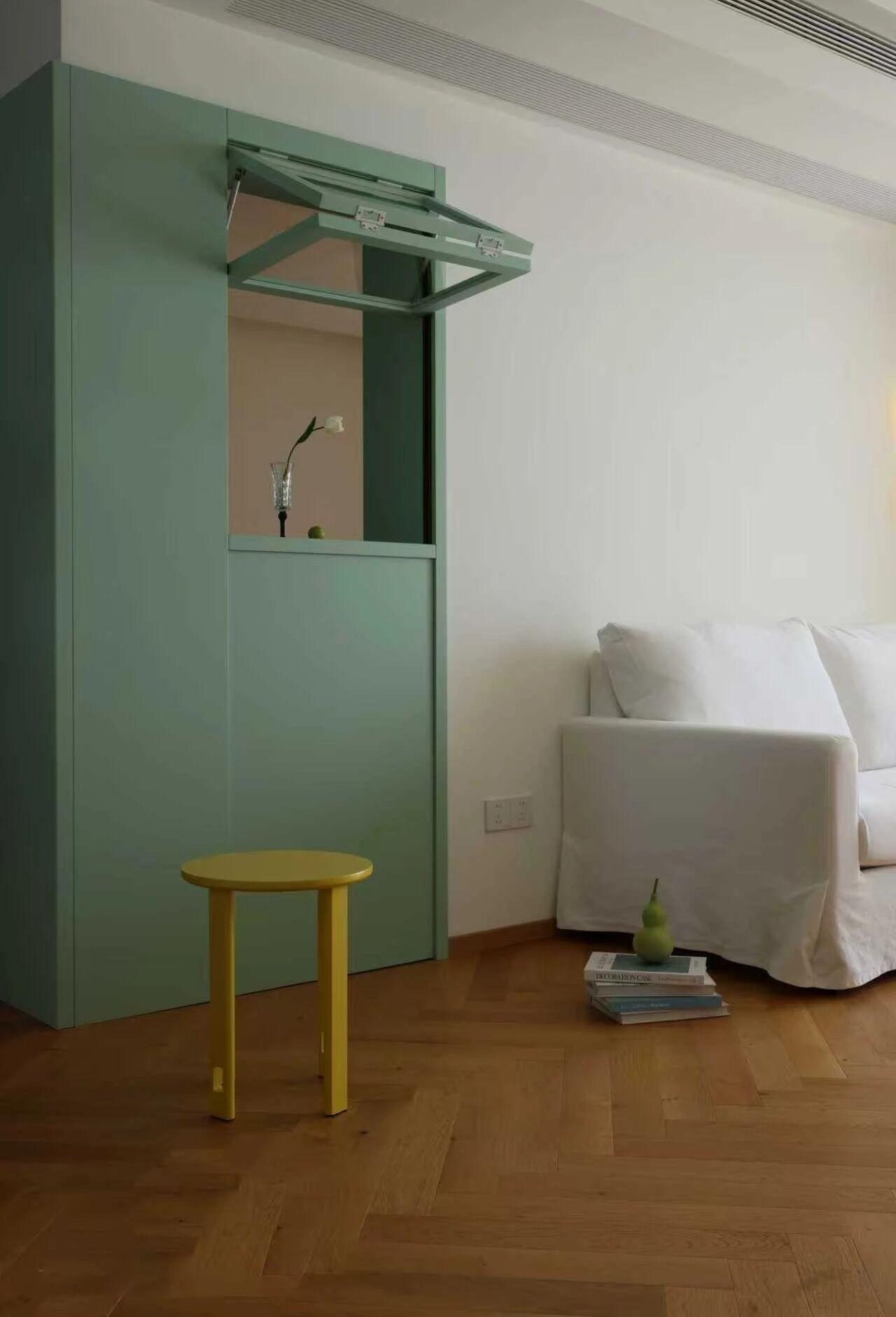 云朵之家藏在绿色橱窗里的记忆丨中国上海丨时隅设计-6