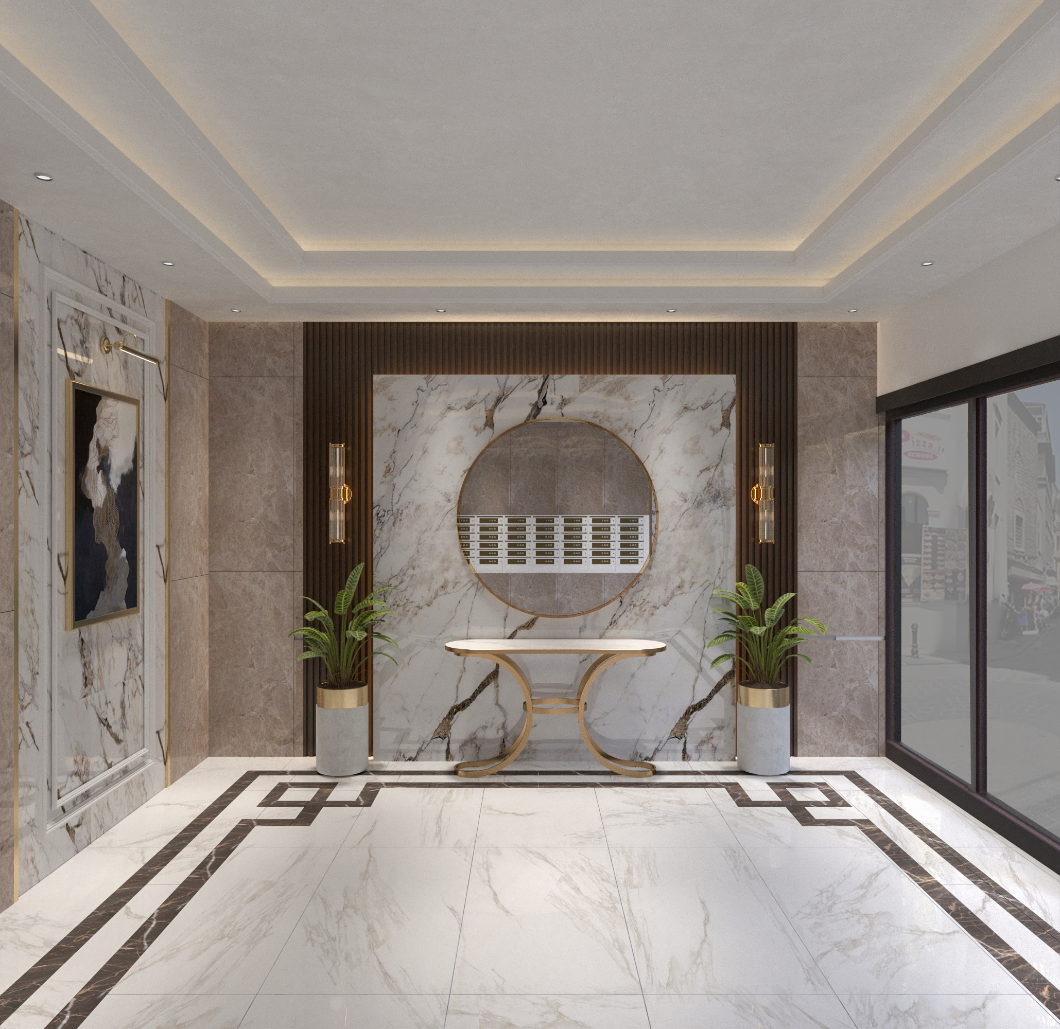 伊斯坦布尔住宅入口设计丨土耳其伊斯坦布尔-2