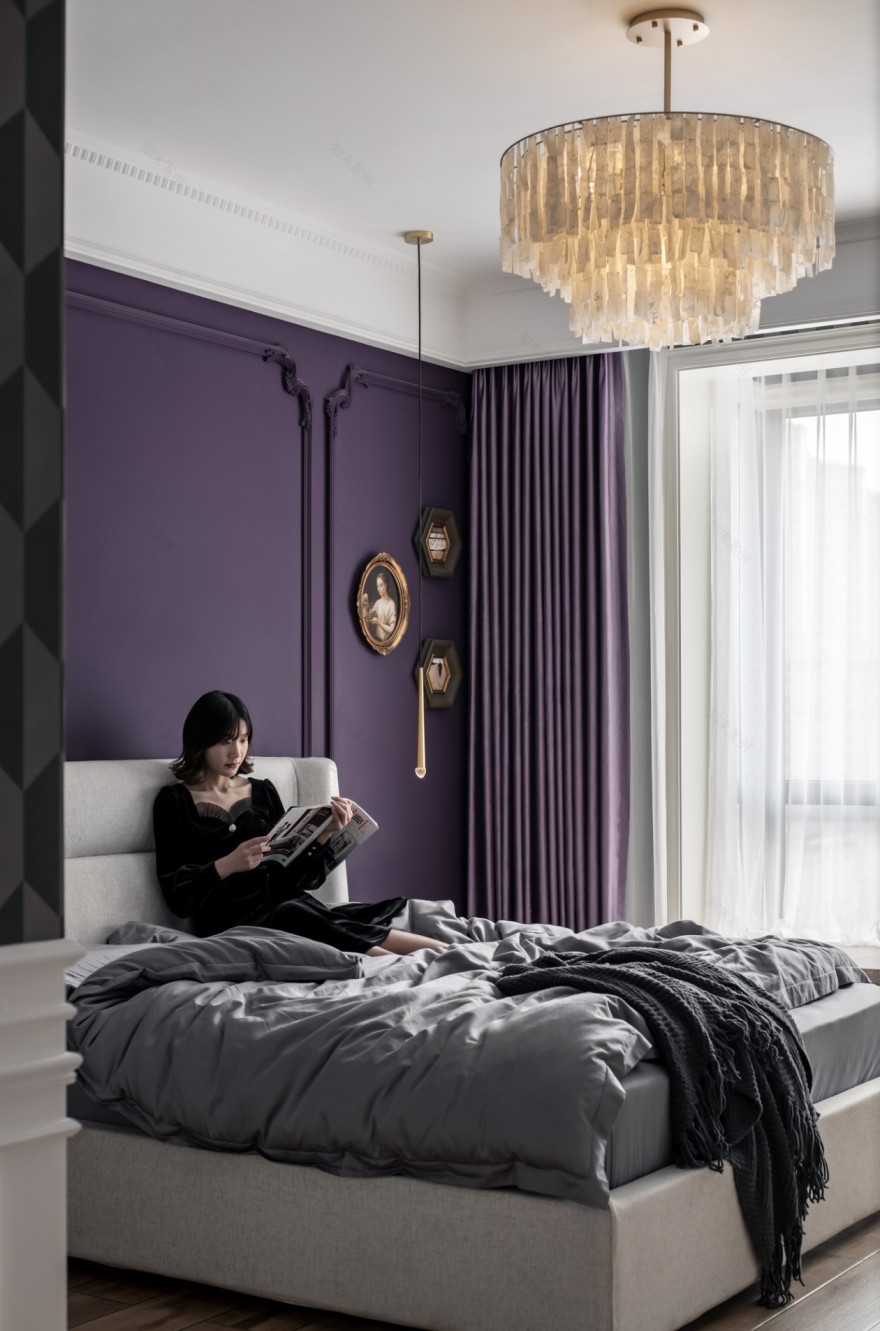 流动的色彩,优雅的私宅-35