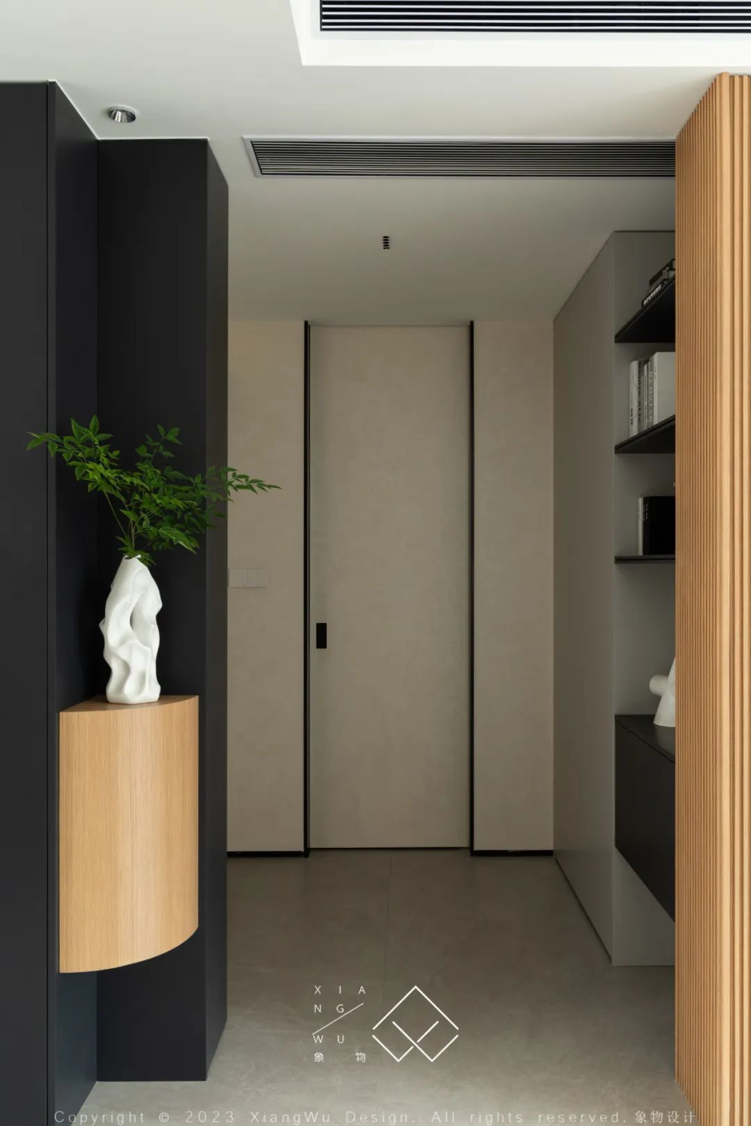 奶油色调的简约诗意空间丨中国常州丨象物设计-22