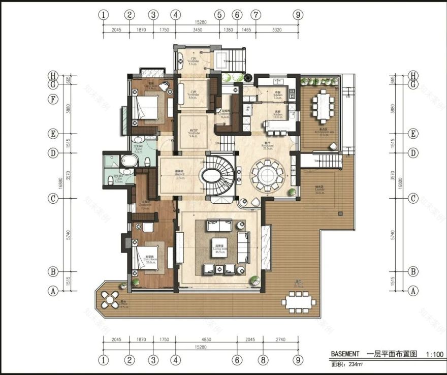 棕榈滩580㎡美式乡村别墅设计丨中国上海丨关晓宝-61