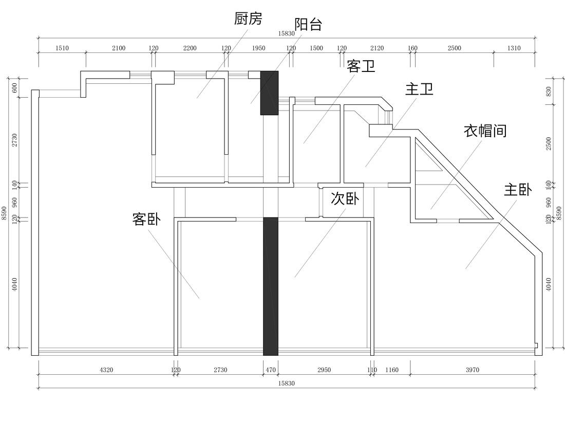 轻奢风格的温馨之家丨启呈设计-0