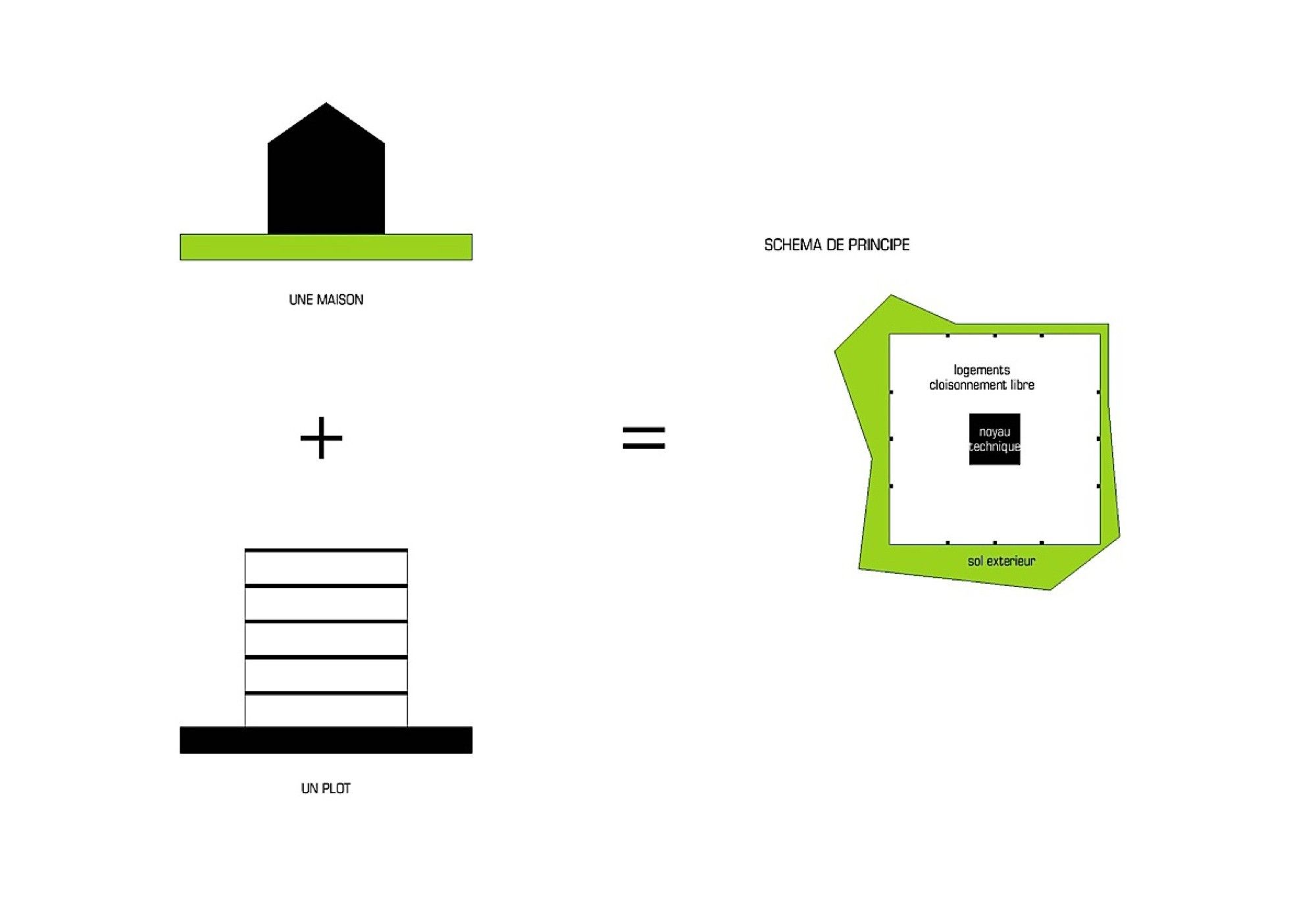 巴黎绿意盎然的新住宅概念-57