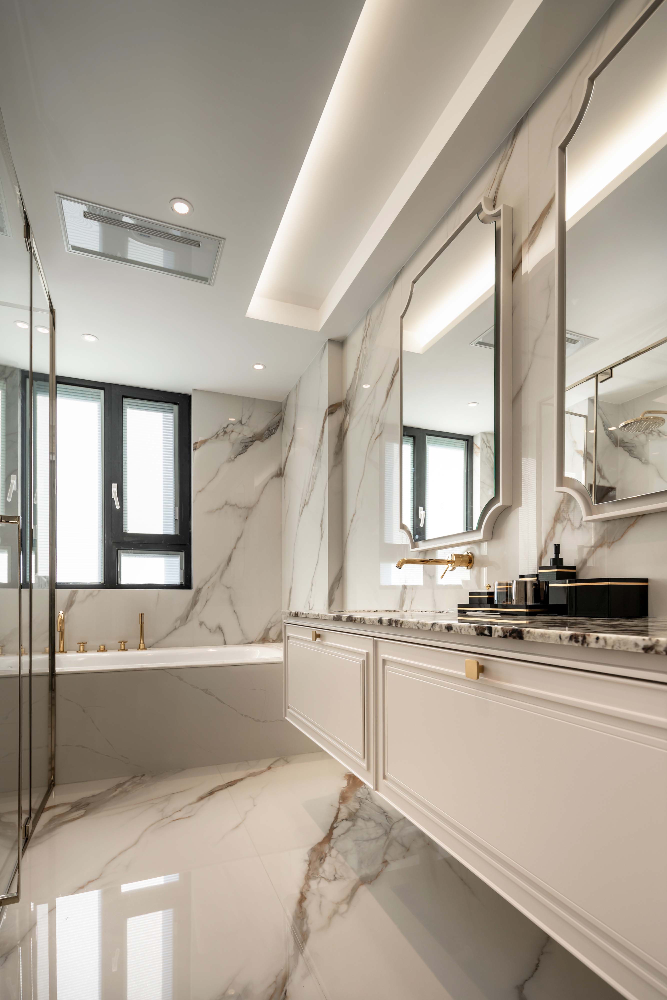 常州 225m²墅境大平层,都市雅奢之所丨中国常州丨星艺装饰全案设计中心-39