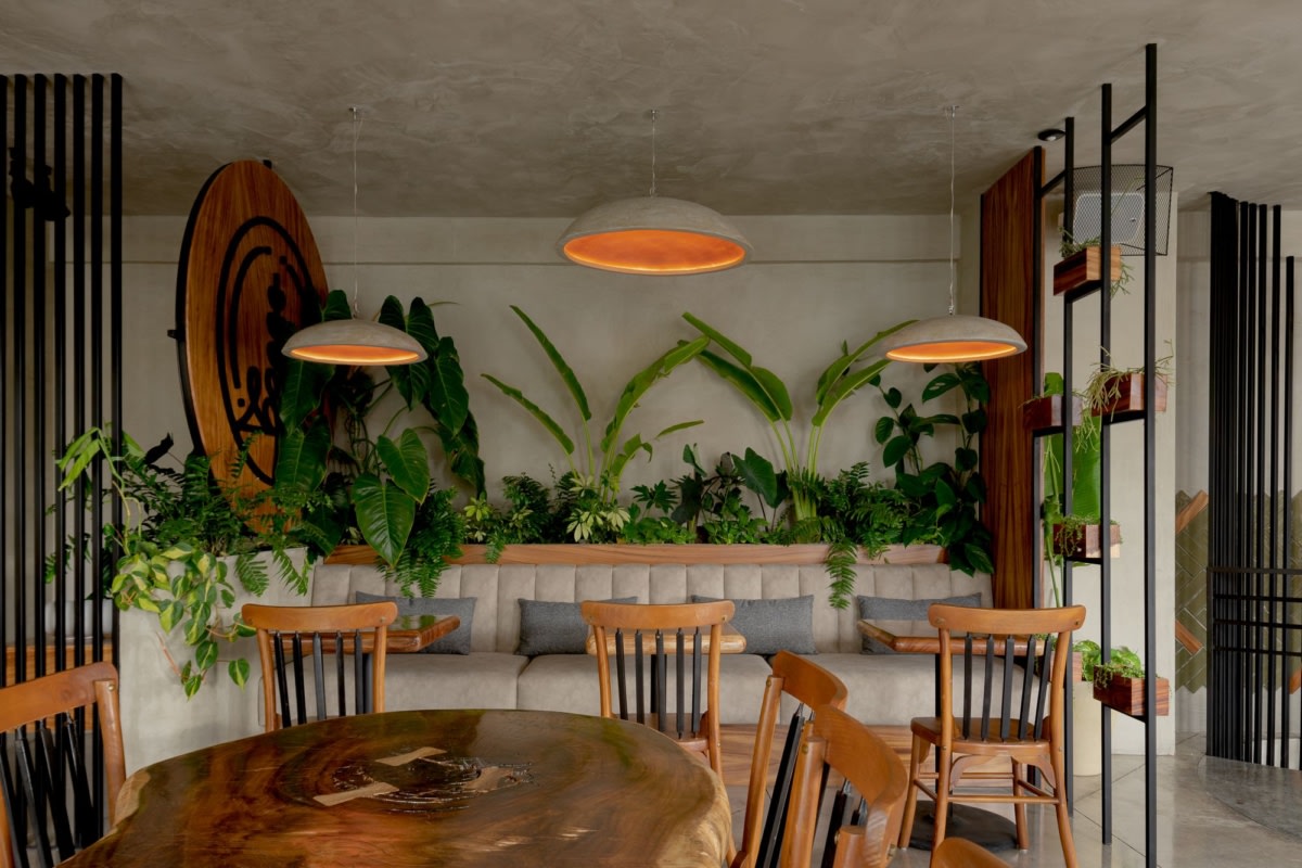 塞莫拉餐厅丨墨西哥普埃布拉丨PRAXIS ARQUITECTURA-15