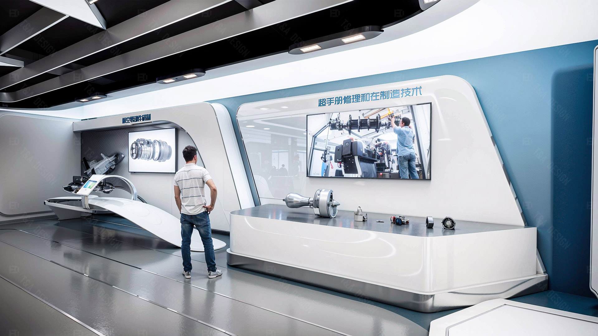 航天企业展厅-10