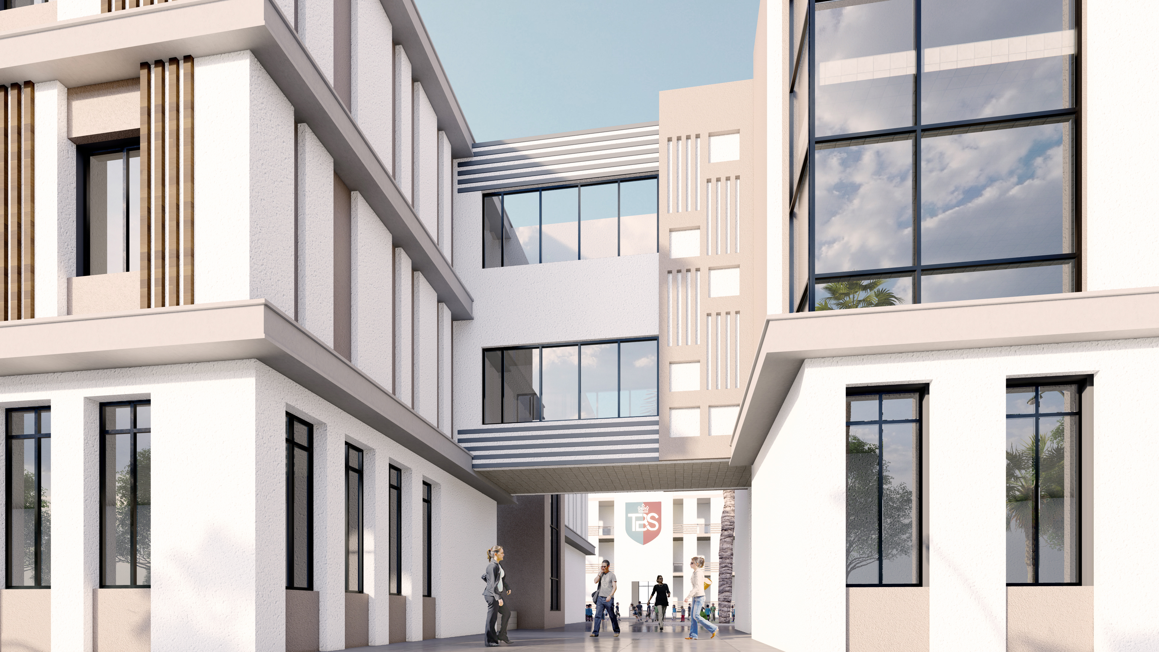 The British School  Alrehab 外立面改造-6