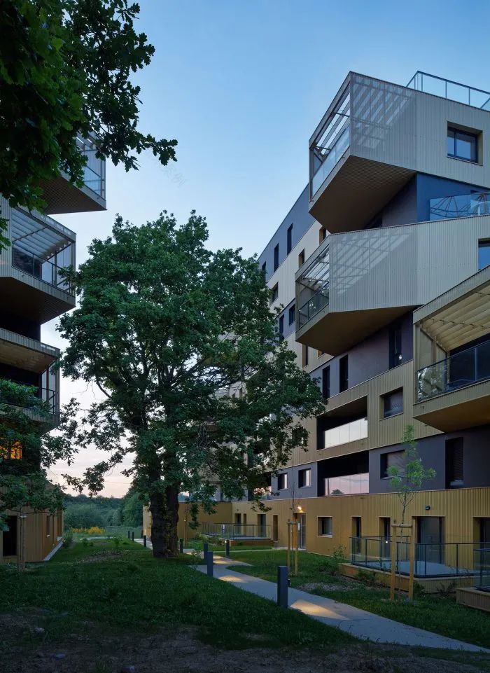 法国雷恩 L'Equatoria 公寓丨Christophe Rousselle Architecte-38