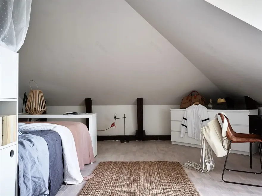 波西米亚风吊床,打造舒适温馨小户型-10