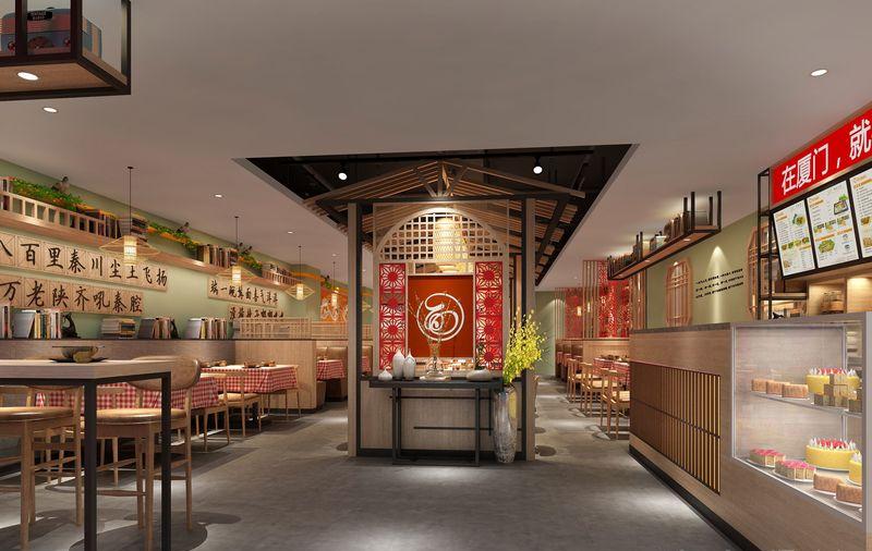 秦味儿西安面馆 | 窑洞元素打造温馨家感觉-9