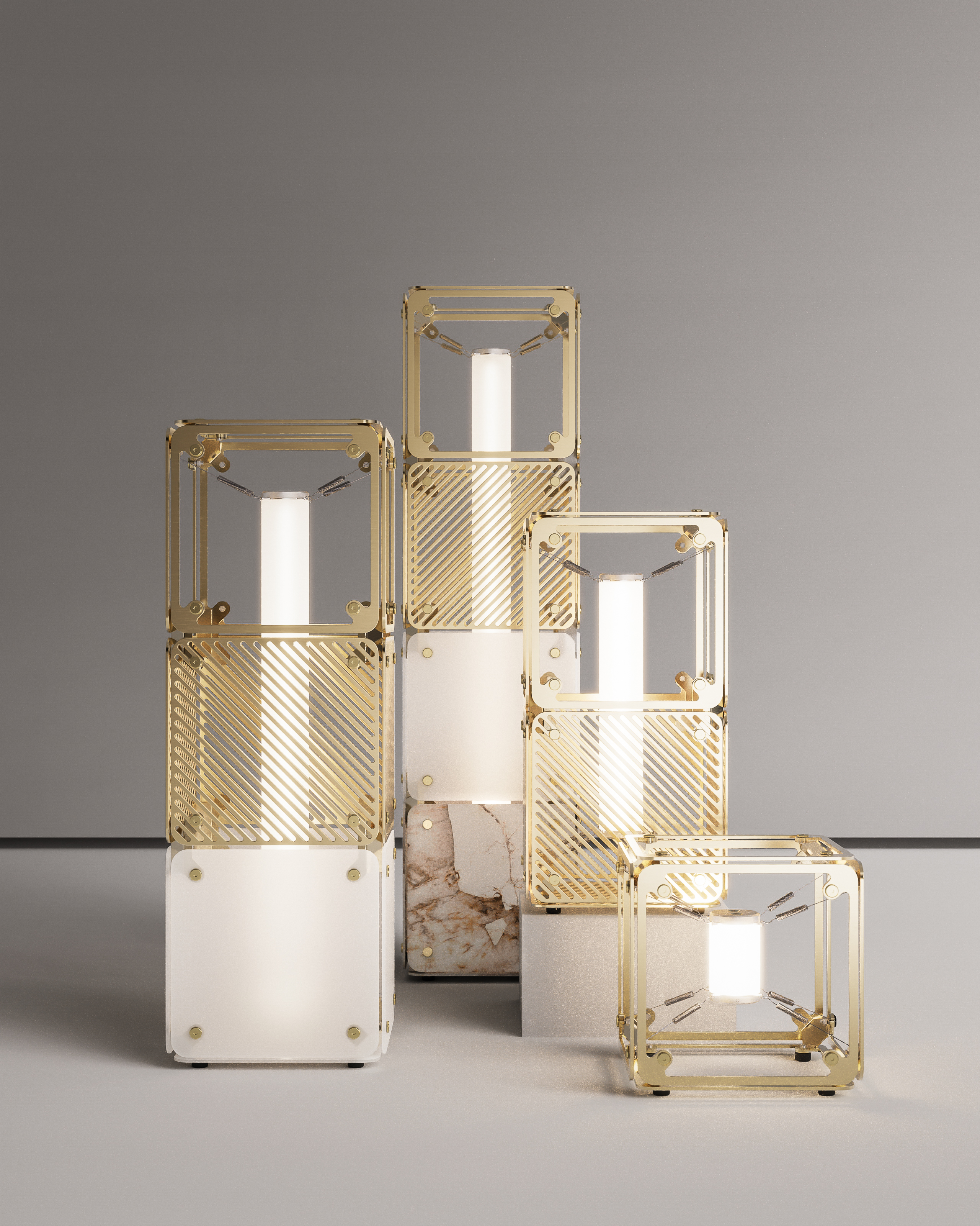 HYPERQUBE 吊灯和落地灯-10