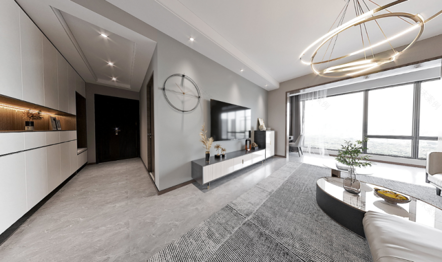 南国鼎峰龙岸 140㎡现代舒适家居丨鼎墅设计|刘盛-13