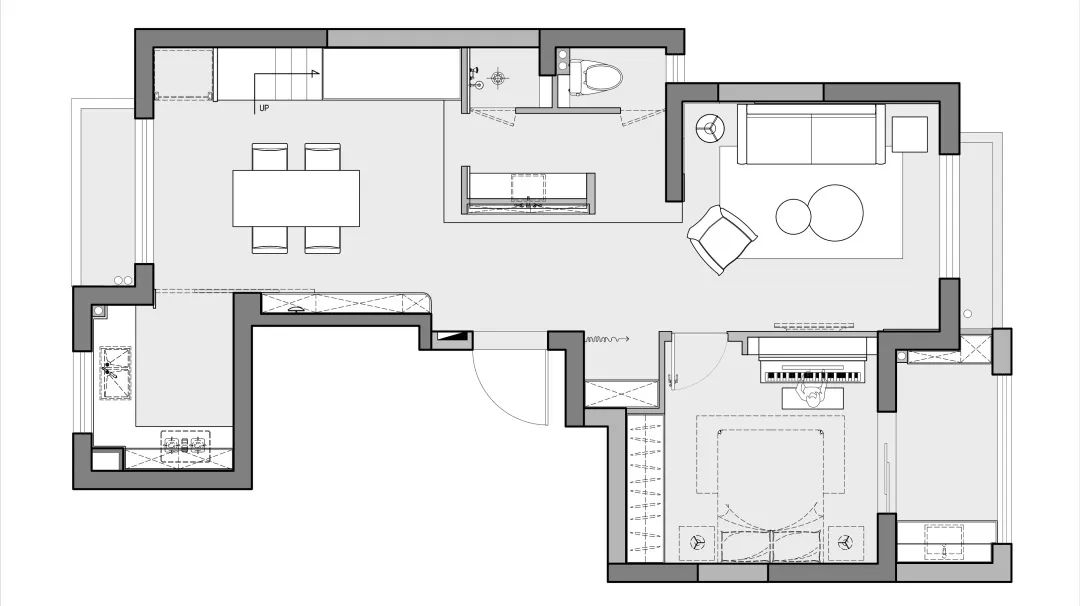 复式岛屿之家 · 低饱和治愈空间设计丨中国舟山丨凤凰空间-13