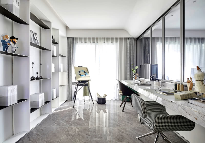 中建·亮月湖 130㎡现代轻奢样板间丨中国南宁丨深圳洲际建筑装饰集团-24