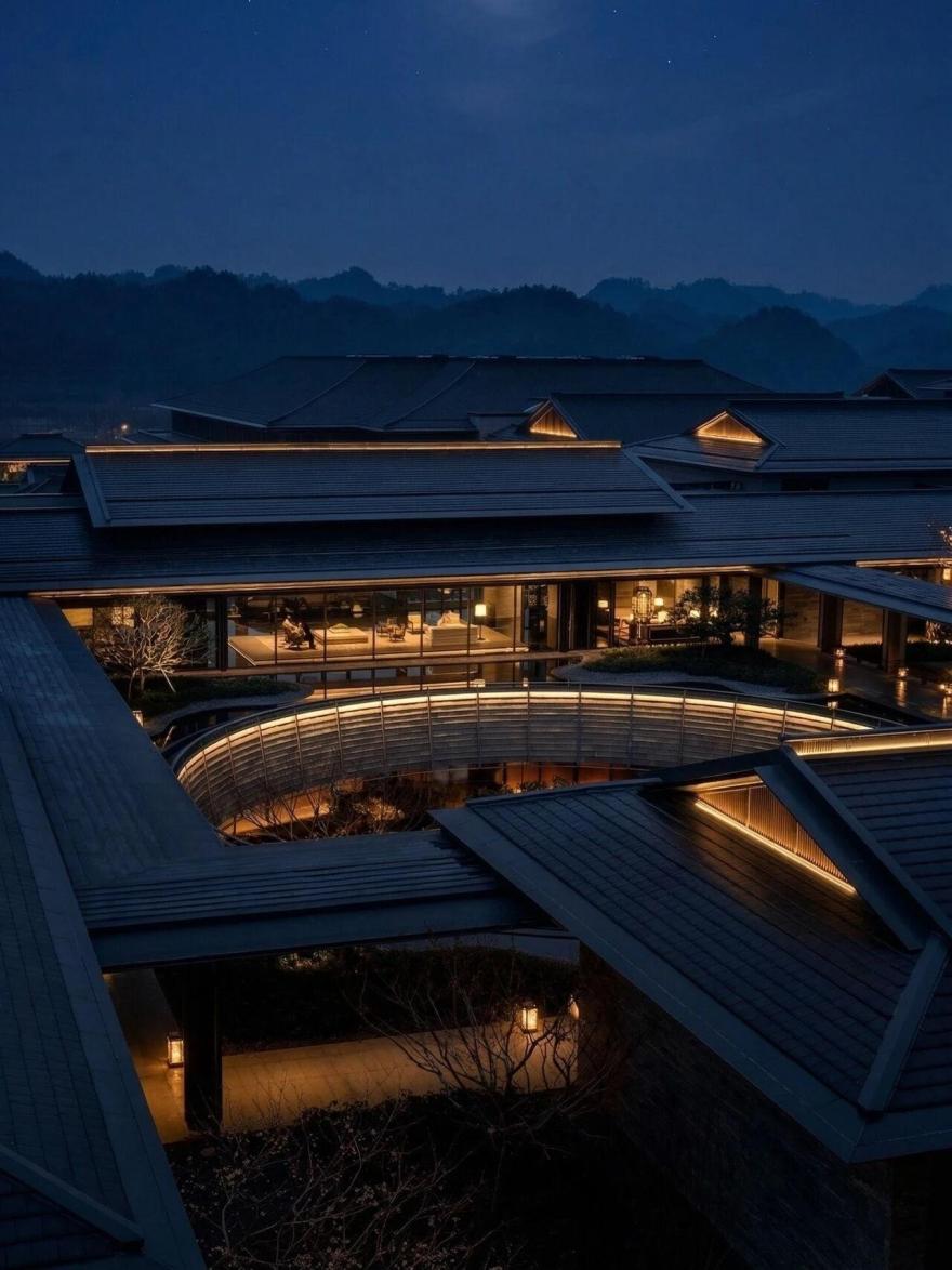 天目山树华酒店·希尔顿格芮精选丨中国杭州丨大象建筑设计有限公司(建筑,景观)-7