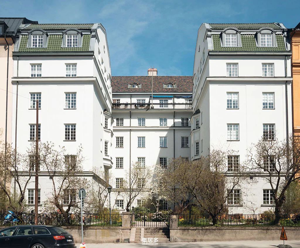 小型斯德哥尔摩公寓精致单色内饰设计丨瑞典斯德哥尔摩-18