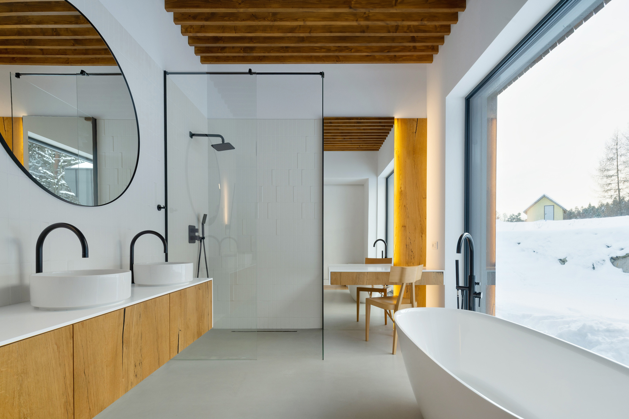 贝斯基德山区的房子丨波兰丨RS+ Robert Skitek-46