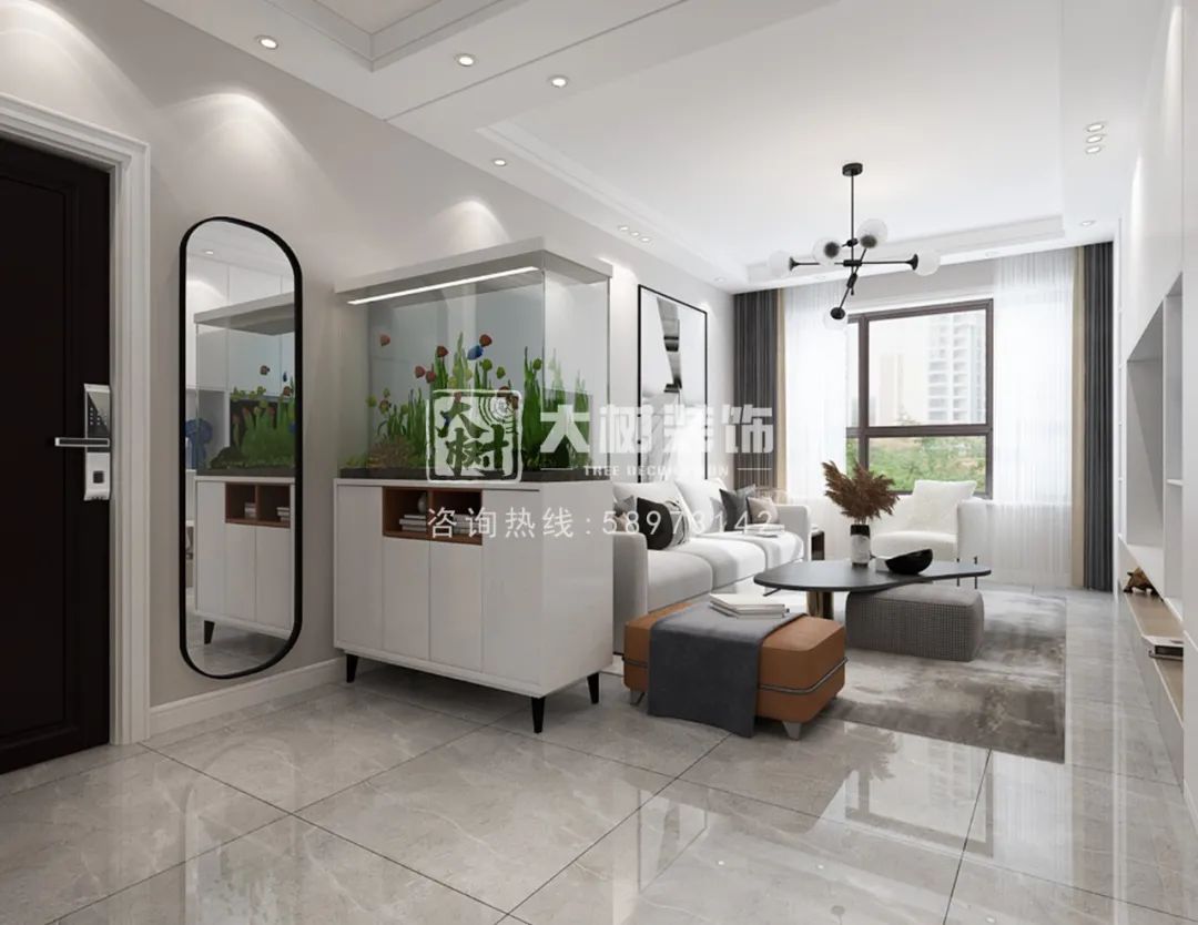 骏赫城 57㎡北欧风，自然光线营造奇妙空间-19