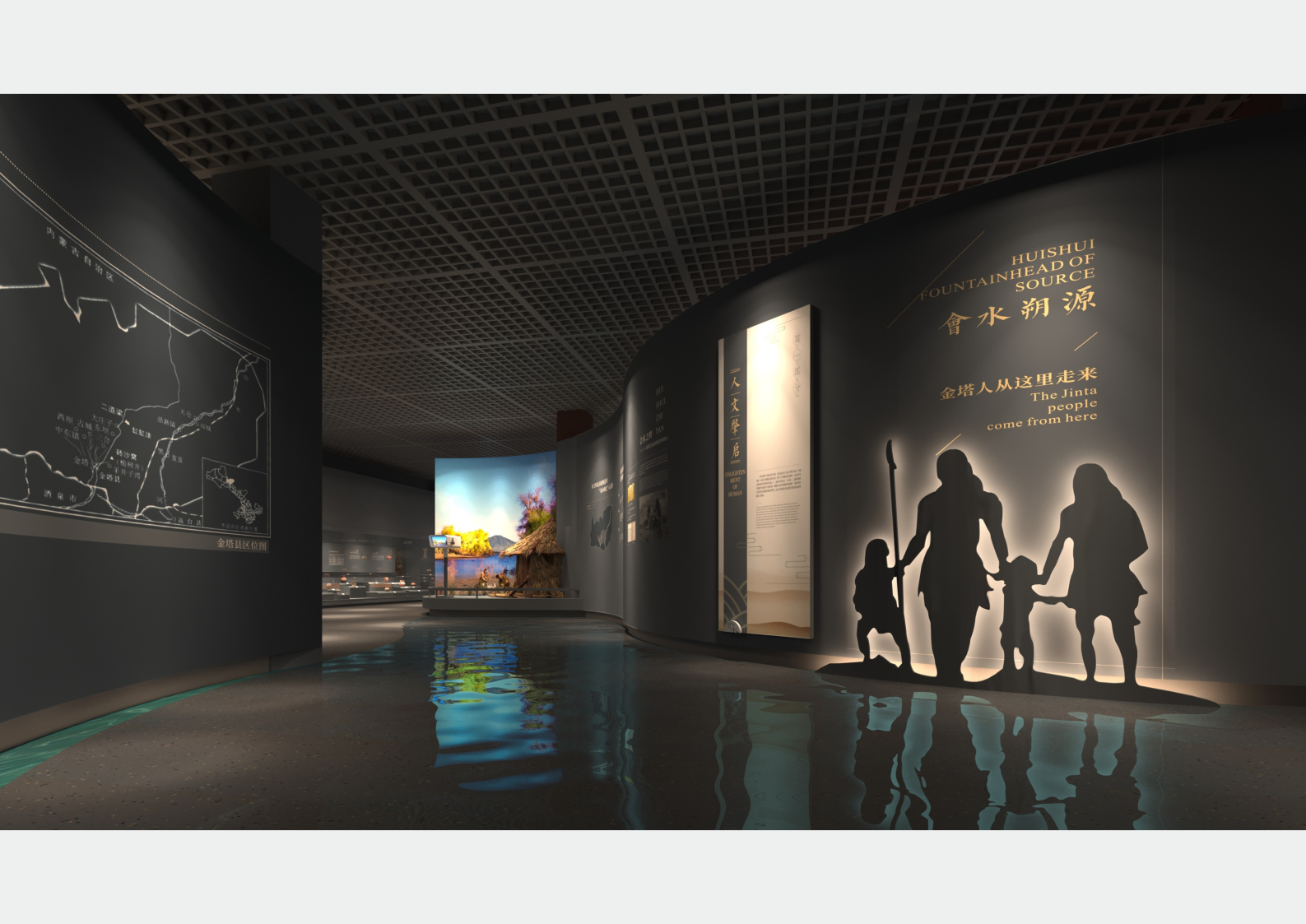 甘肃《金塔县博物馆》深化设计方案丨中国甘肃丨柒虹宇,郭翔-22