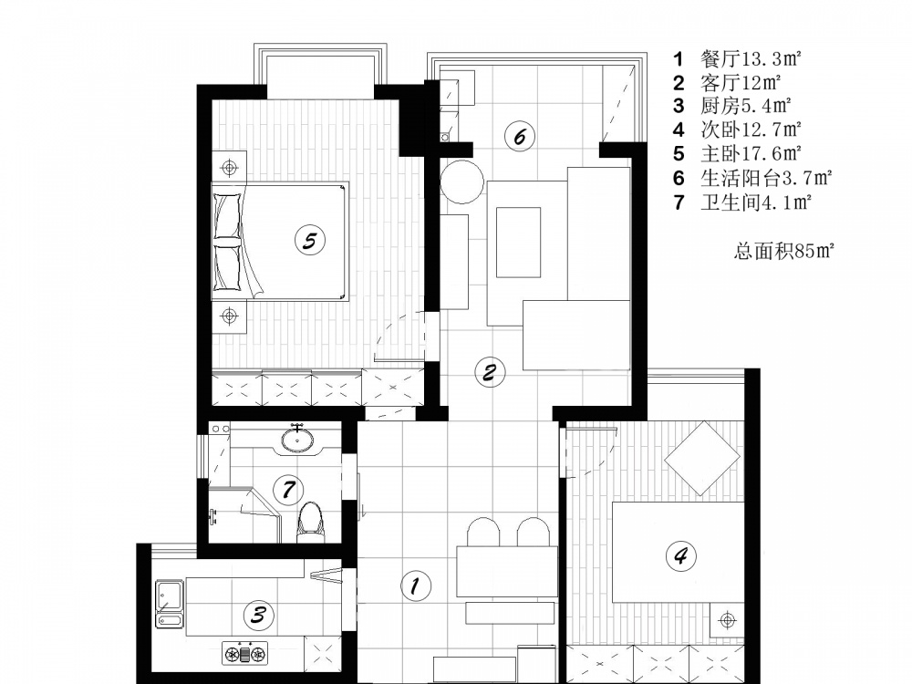 北欧现代简约家居，打造舒适生活空间-6