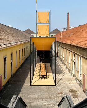 VIATICUS临时展馆，里斯本 / ATELIER JQTS