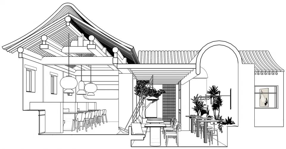 北京胡同里的蓝海之渔芙南私厨-10