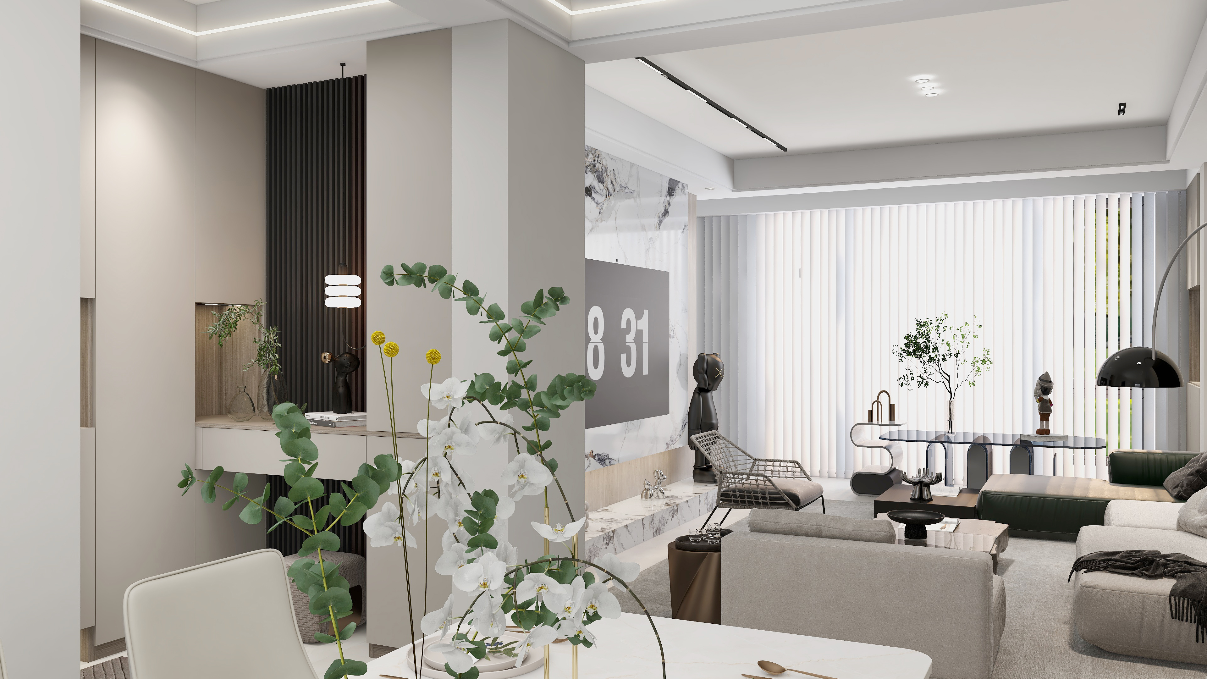 现代风格客餐厅-5