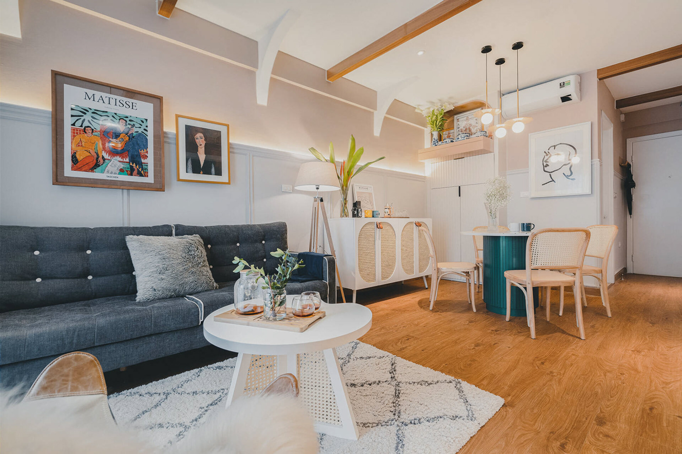 74 平简约蓝调公寓设计丨Leto Interior-4